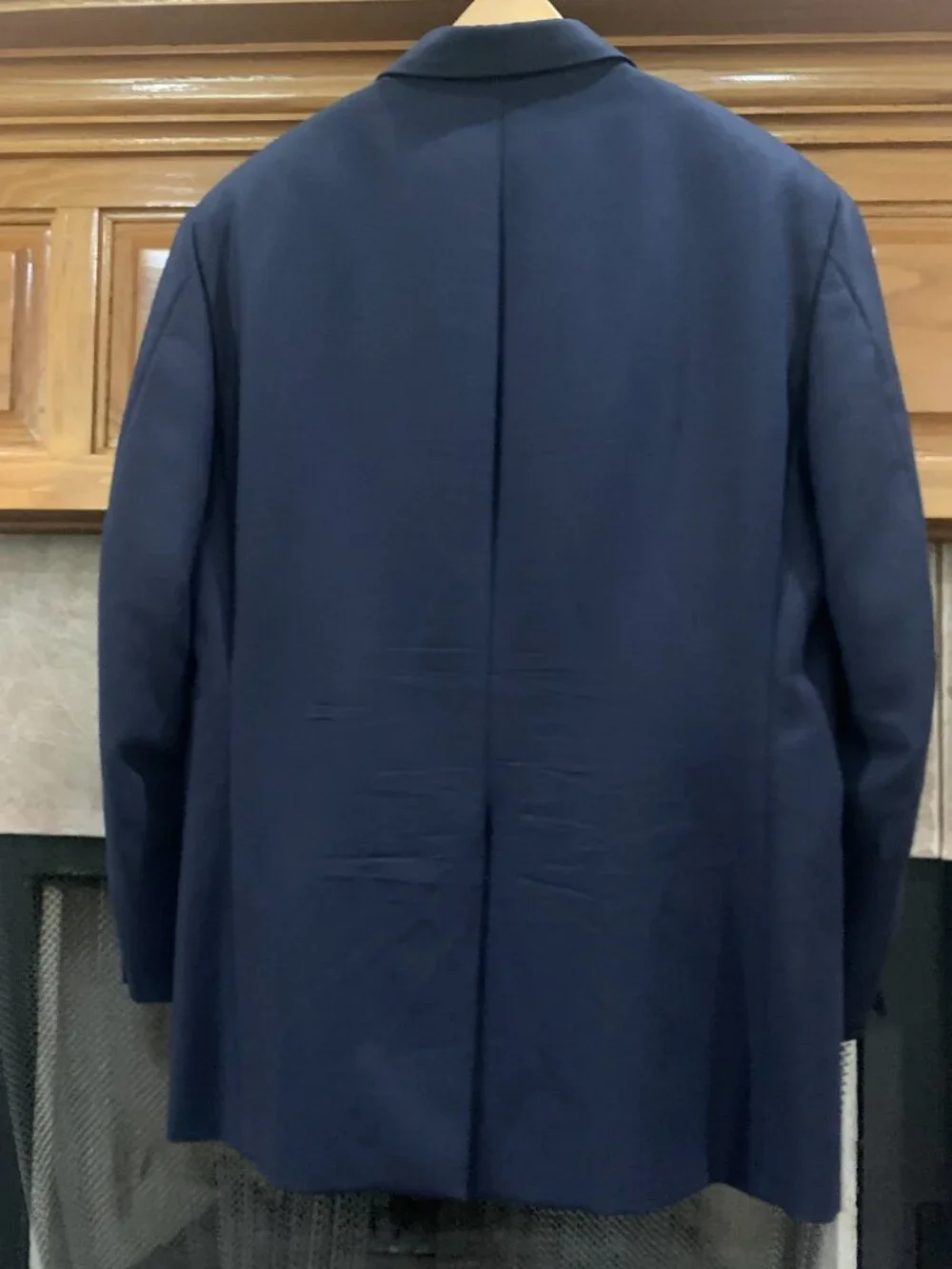 Share Hickey-Freeman Perlis Navy Blazer 42R Pre-Owned